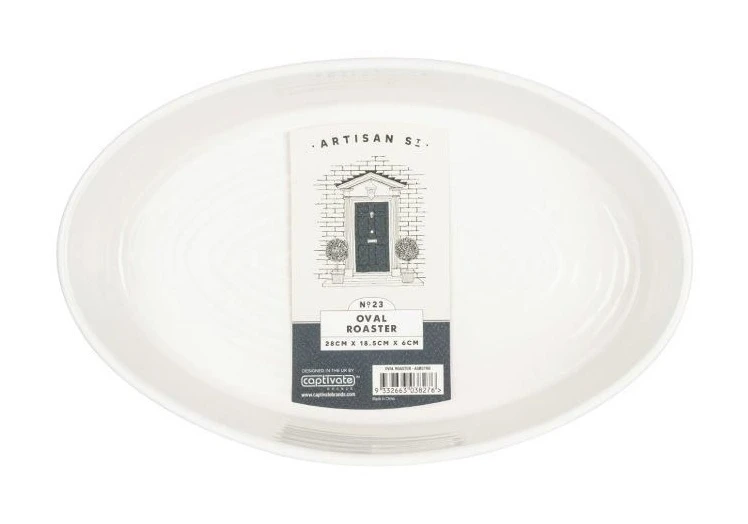 Artisan Street Oval Roaster 28cm 1 Artisan Street Oval Roaster 28cm