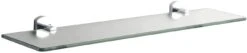 Showerdrape Admirality Glass Vanity Shelf 60cm Chrome
