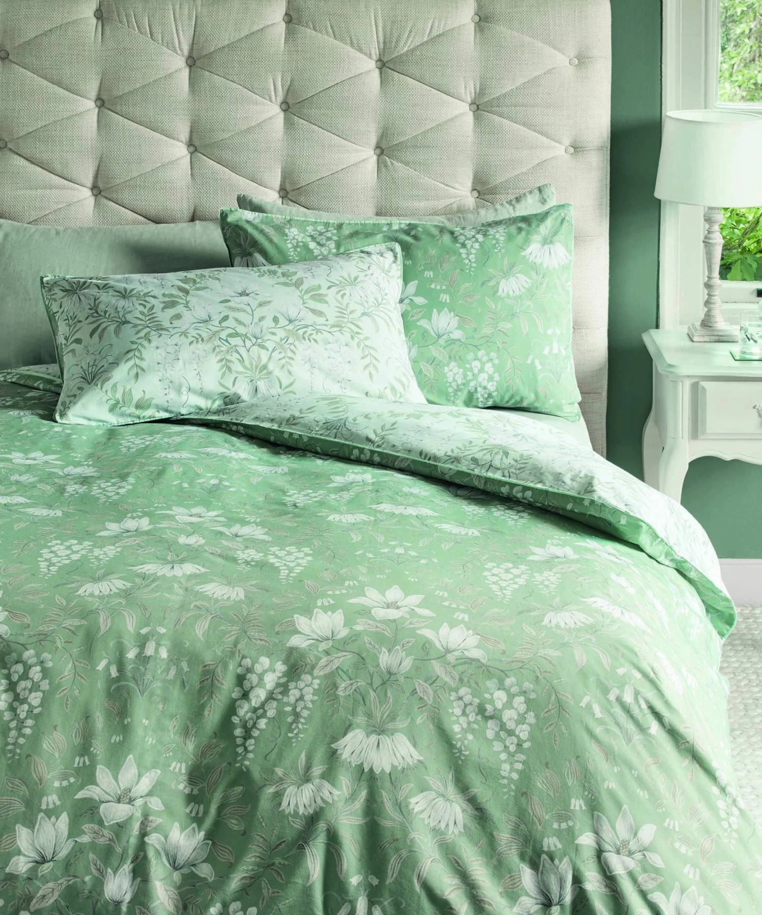 Laura Ashley Parterre Sage Duvet Set 1 Laura Ashley Parterre Sage Duvet Set
