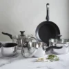 Simply Home Stainless Steel 5 Piece Pan Set