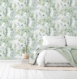 Arthouse Tranquil Green Wallpaper -Household Items 48695 37222
