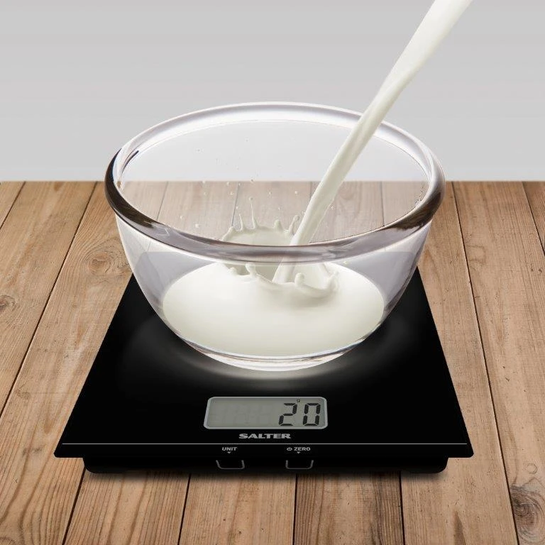 Salter Glass Digital Kitchen Scales 5kg 1 Salter Glass Digital Kitchen Scales 5kg