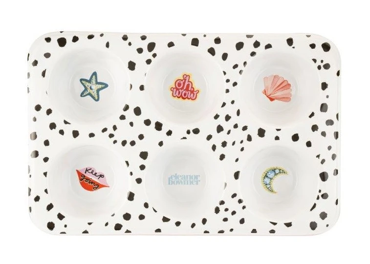 Captivate Eleanor Bowmer Ceramic Muffin Tin Dalmation 3 Captivate Eleanor Bowmer Ceramic Muffin Tin Dalmation - Image 3