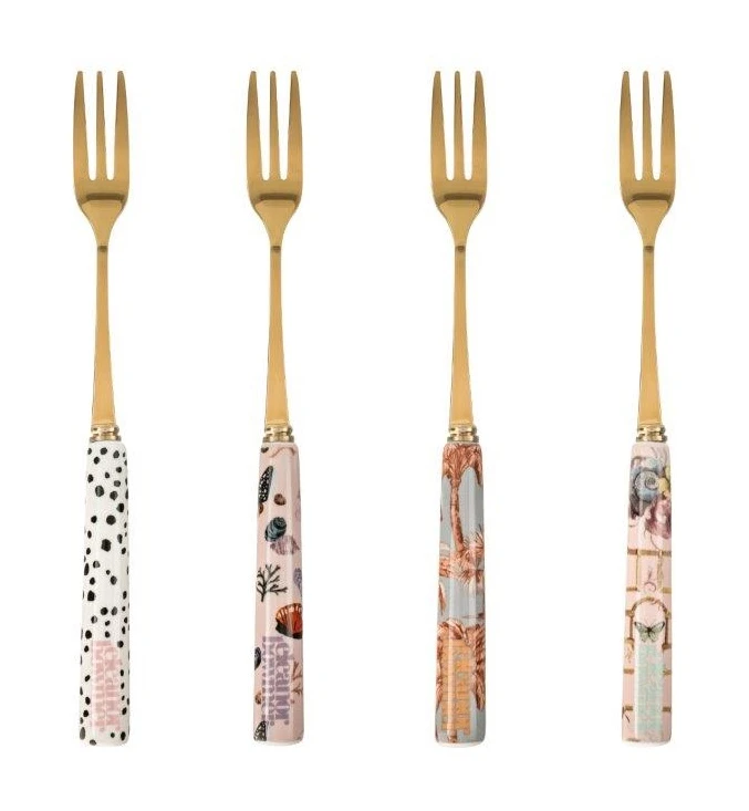 Captivate Eleanor Bowmer Pastry Forks Set Of 4 3 Captivate Eleanor Bowmer Pastry Forks Set Of 4 - Image 3