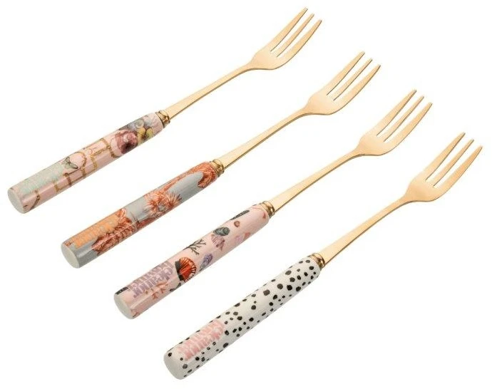 Captivate Eleanor Bowmer Pastry Forks Set Of 4 2 Captivate Eleanor Bowmer Pastry Forks Set Of 4 - Image 2
