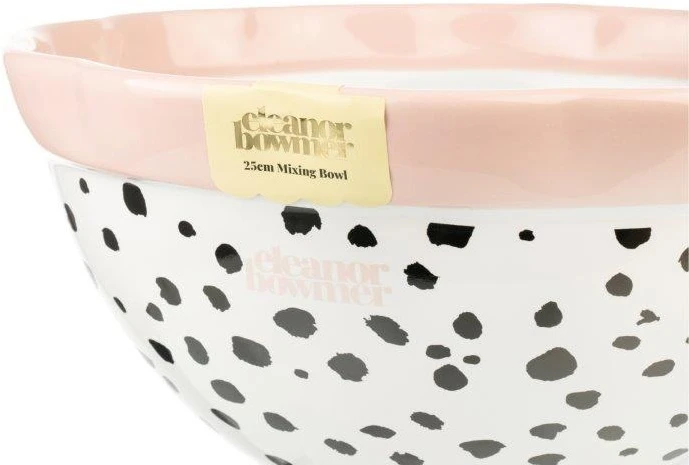 Captivate Eleanor Bowmer Ceramic Mixing Bowl Dalmation 1 Captivate Eleanor Bowmer Ceramic Mixing Bowl Dalmation