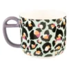 Captivate Eleanor Bowmer Short Mug Blue Leopard