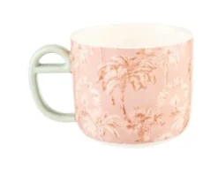 Captivate Eleanor Bowmer Short Mug Pink Palm -Household Items 49059 36332