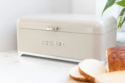 KitchenCraft Lovello Bread Bin Latte -Household Items 49154 36113