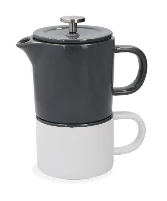 La Cafetiere Barcelona Coffee For One Cool Grey 1 La Cafetiere Barcelona Coffee For One Cool Grey