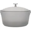 Masterclass Cast Aluminium Casserole Dish 24cm Grey