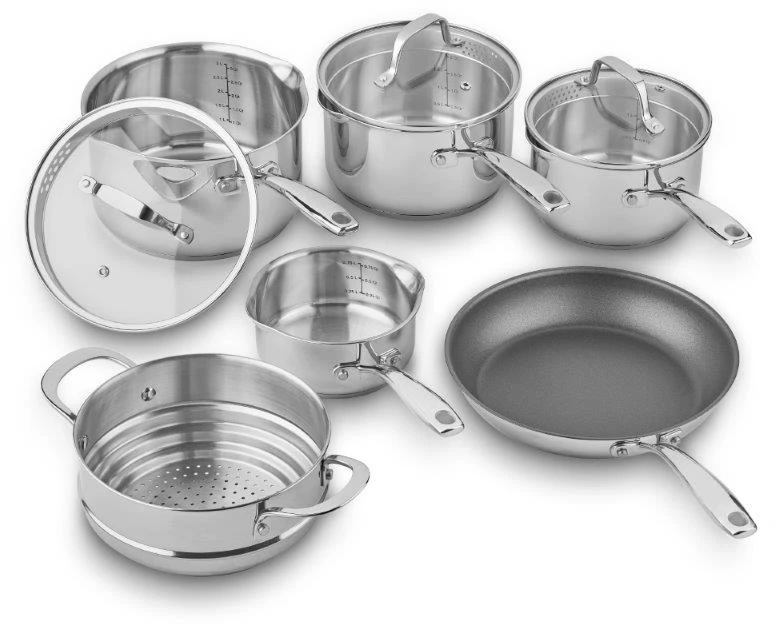 Tala Stainless Steel 6 Piece Pan Set 1 Tala Stainless Steel 6 Piece Pan Set