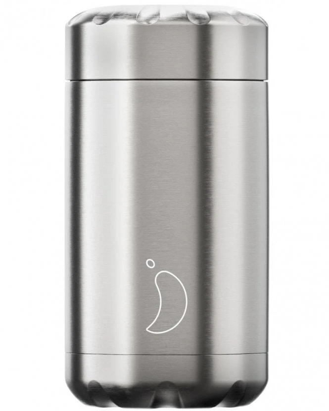 Chilly's Food Pot 500ml Stainless Steel 1 Chilly's Food Pot 500ml Stainless Steel