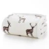 Deyongs Sterling Stag Fleece Throw