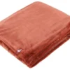 Heat Holder Fleece Blanket/Throw - Copper