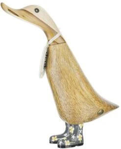DCUK Floral Welly Boot Ducklings