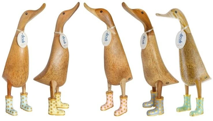 DCUK Spotty Welly Boot Ducklets 1 DCUK Spotty Welly Boot Ducklets