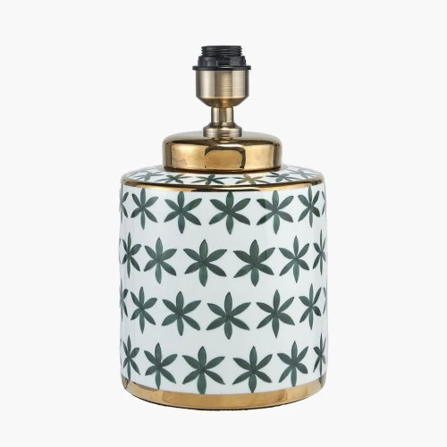 Pacific Lifestyle Thea Ceramic Table Lamp Green Velvet Shade 35cm 2 Pacific Lifestyle Thea Ceramic Table Lamp Green Velvet Shade 35cm - Image 2