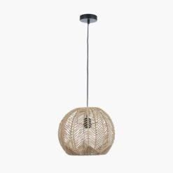 Pacific Lifestyle Sibuco Natural Woven Paper Pendant