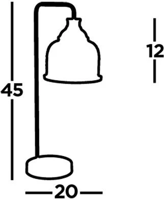 Searchlight Bistro II Table Lamp - Antique Brass & Halophane Glass 2 Searchlight Bistro II Table Lamp - Antique Brass & Halophane Glass - Image 2