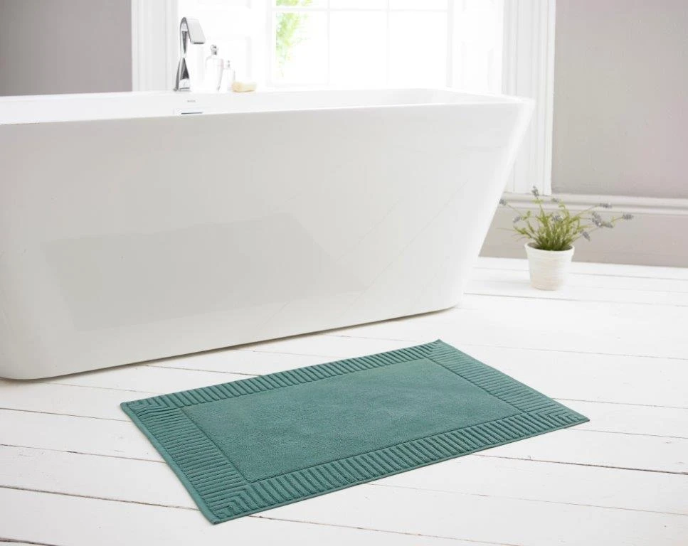 Deyongs Bliss Terry Bath Mat Seagrass 1 Deyongs Bliss Terry Bath Mat Seagrass