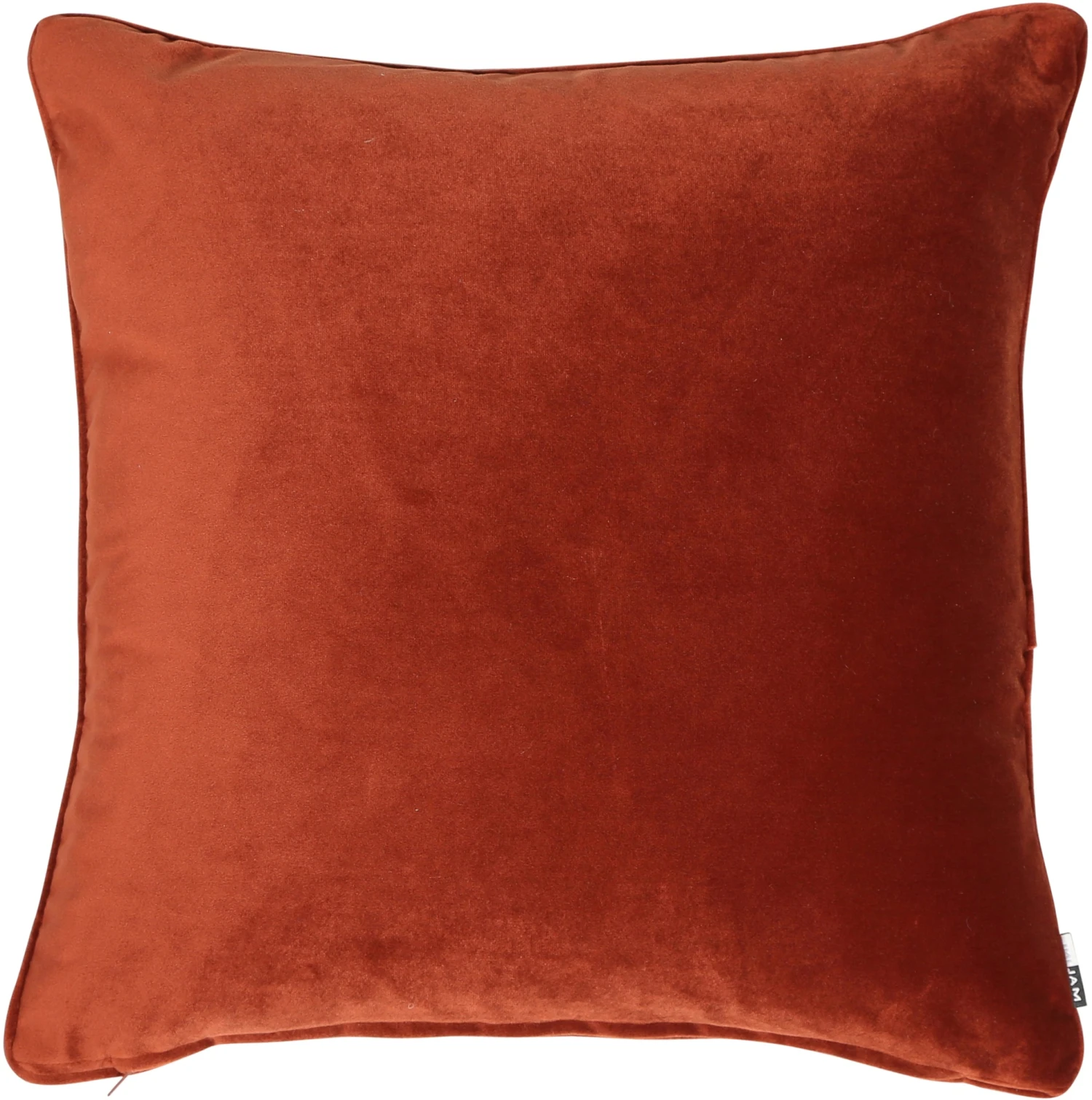 Malini Luxe Velvet Paprika Cushion 50cm X 50cm 1 Malini Luxe Velvet Paprika Cushion 50cm X 50cm