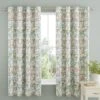 Catherine Lansfield Clarence Floral Curtains 66 X 72