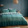 Catherine Lansfield Roxburgh Kelso Green Duvet Set