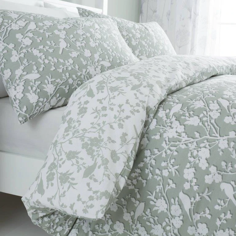 Catherine Lansfield Floral Birds Duvet Set 1 Catherine Lansfield Floral Birds Duvet Set
