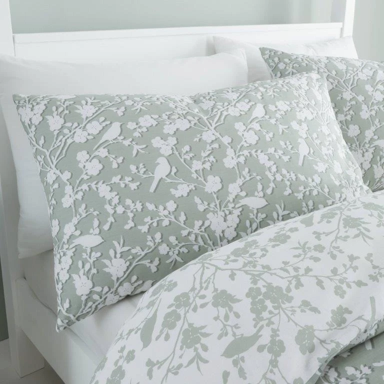 Catherine Lansfield Floral Birds Duvet Set 4 Catherine Lansfield Floral Birds Duvet Set - Image 4