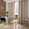 Orla Kiely Linear Stem Latte Curtains