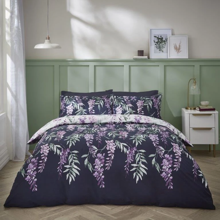 Catherine Lansfield Wisteria Duvet Set 1 Catherine Lansfield Wisteria Duvet Set