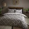 Catherine Lansfield Aztec Geo Natural Duvet Set