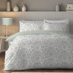 Household Items 34 Appletree Bramwell Green Duvet Cover Set