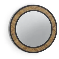 Other Winnipeg Rustic Oak Wall Mirror